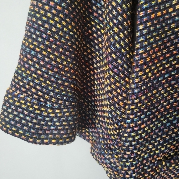 Warm Black Multi Rainbow Hooded Playa Romper - Picture 6 of 12